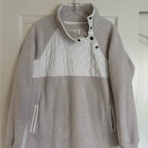 Abercrombie & Fitch Cozy Quilted Pullover Sweater